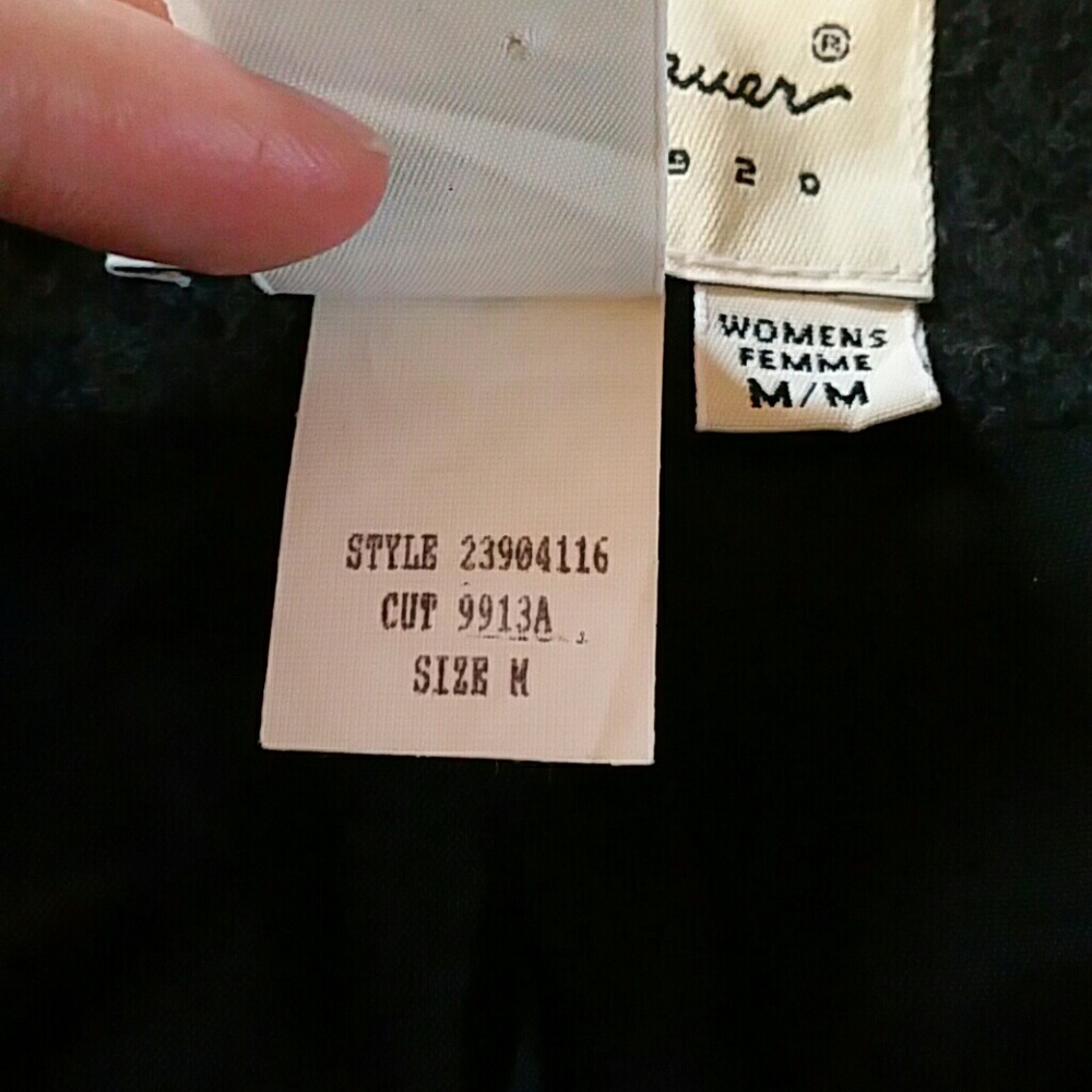 Dark Grey Women's Med Eddie Bauer Sports Jacket - Picture 3 of 8